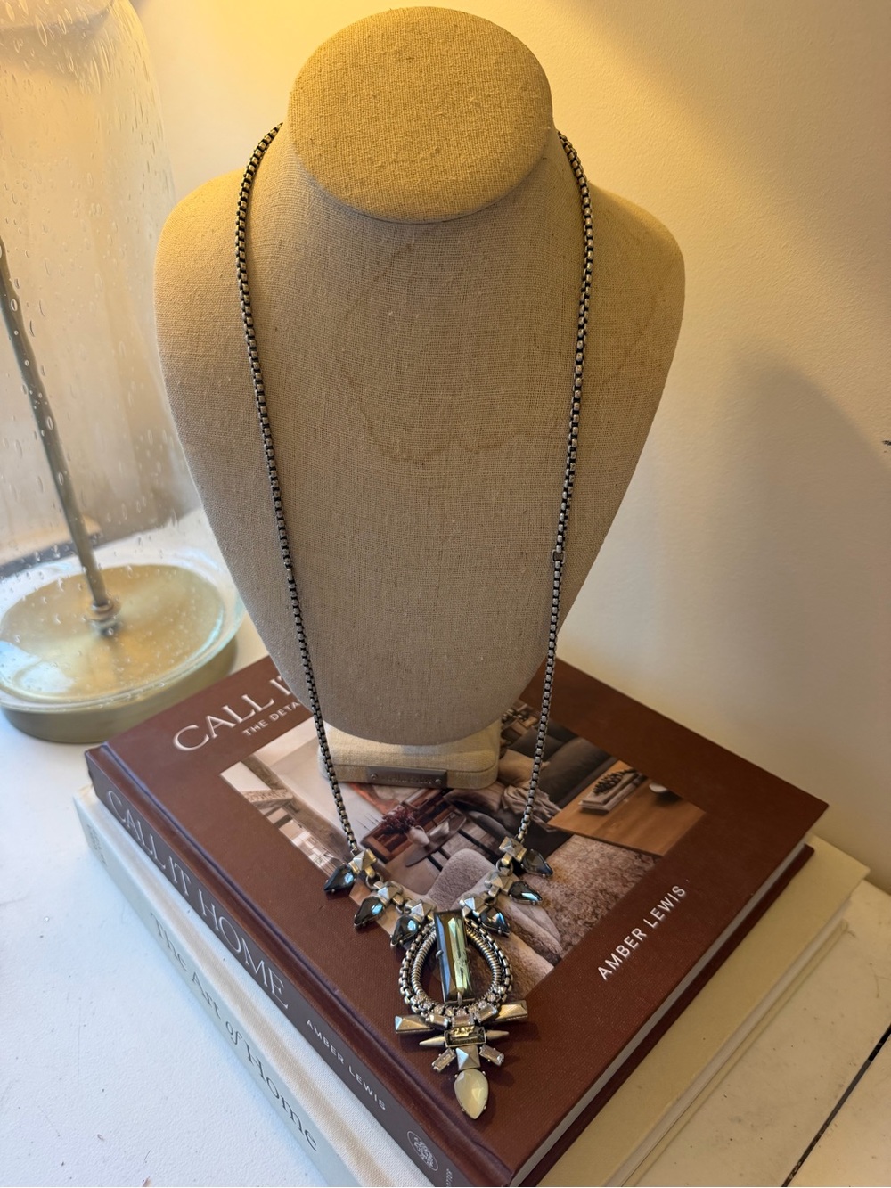 Stella & Dot RETIRED PIECEStatement Gem Pendant Necklace